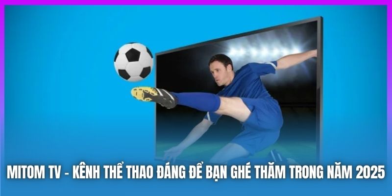 Mitom TV - kênh thể thao đáng để bạn ghé thăm trong năm 2025