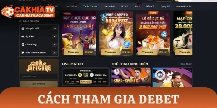 Cách tham gia Debet an toàn