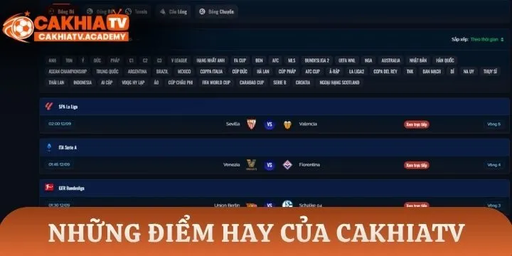 Những điểm hay trong trải nghiệm tại Cakhia