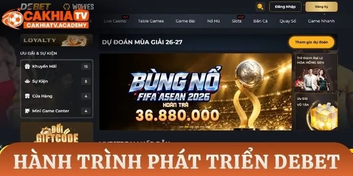 Debet & hành trình tạo dấu ấn thương hiệu