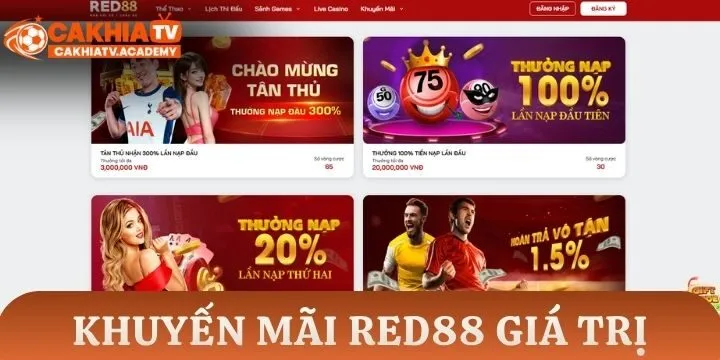 Red88 cấp vốn miễn phí cho người chơi mỗi ngày